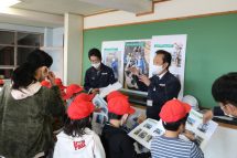 岩倉北小学校にて重機の見学を実施しました