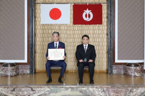 【優良工事表彰】愛知県知事より表彰をいただきました